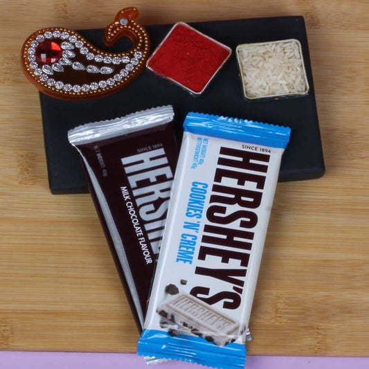 Bhaidooj Treat Imported Hershey's Two Chocolate Bars