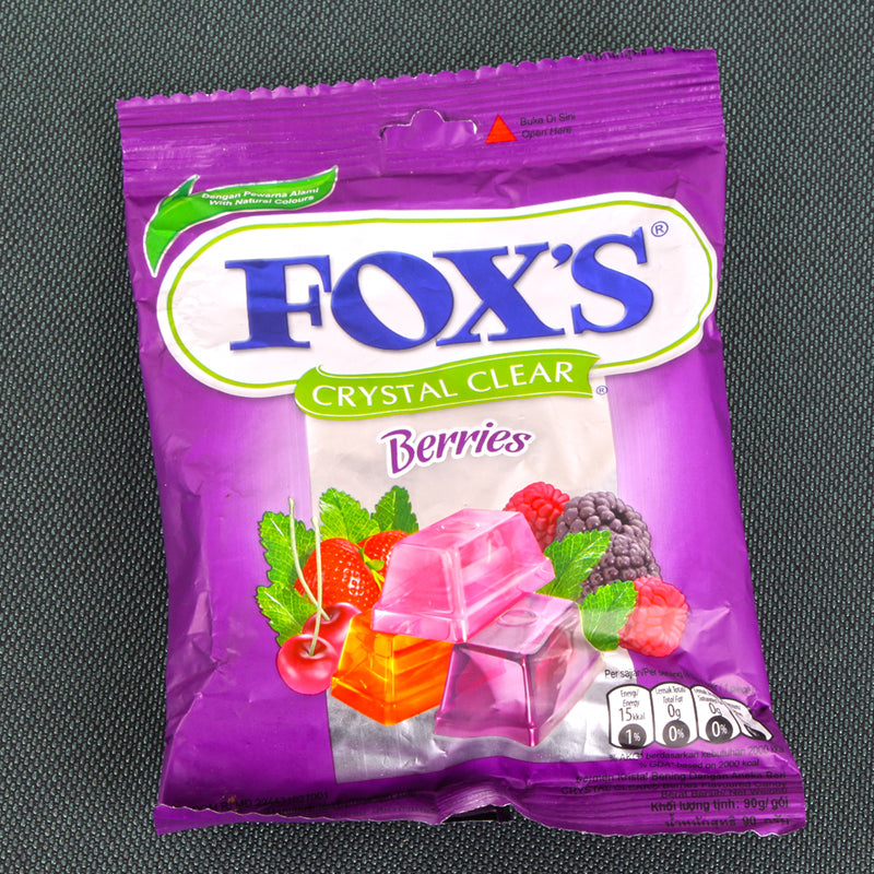 Pack of Fox's Crystal Clear Berries