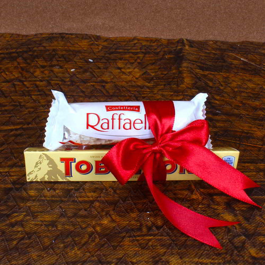 Toblerone with Raffaello Chocolates