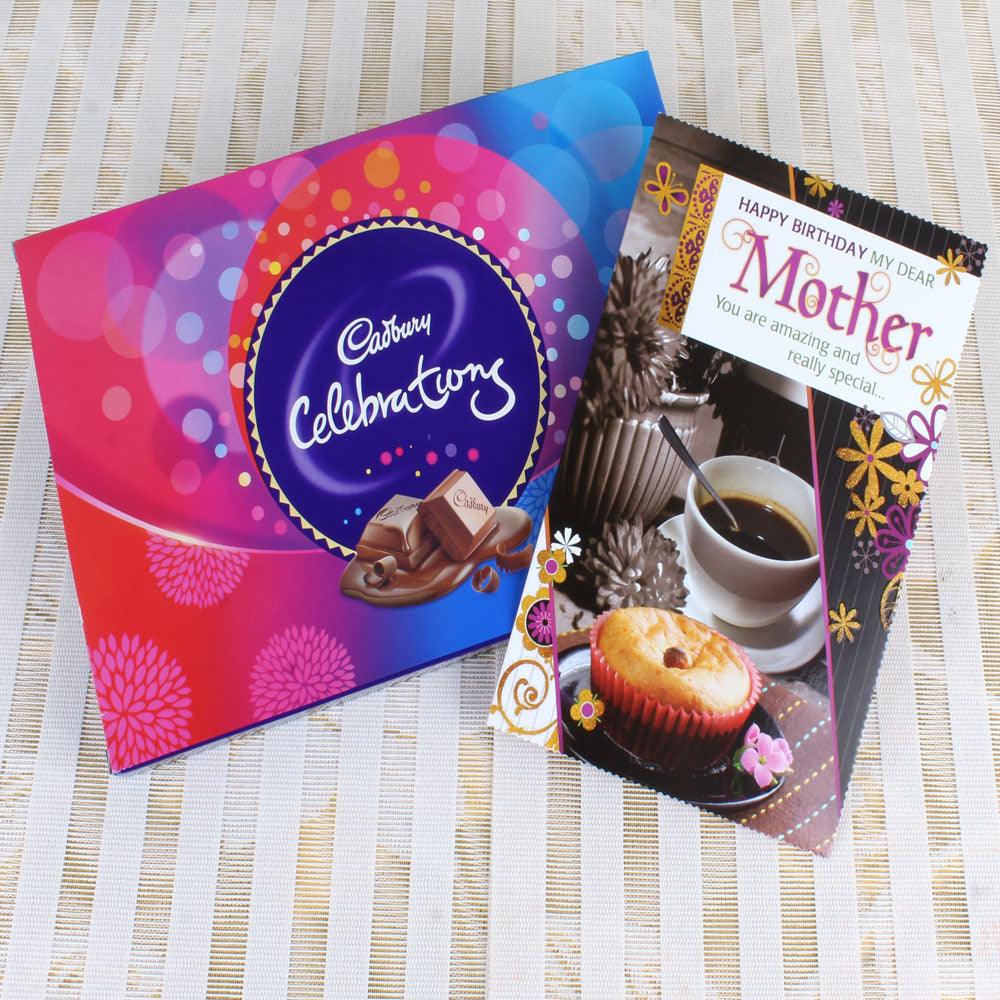 Cadbury Celebration Box and Birthday Card for Mother