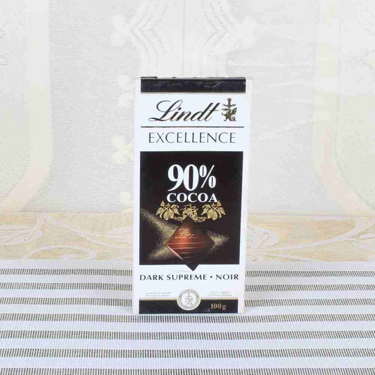 90% Cocoa Flavour Lindt Excellence Chocolate Bar