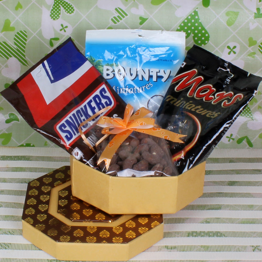 Imported Miniatures Chocolates Packs and Cashews
