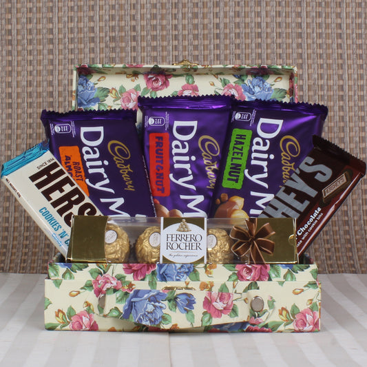 Imported Chocolates Suit Case Box