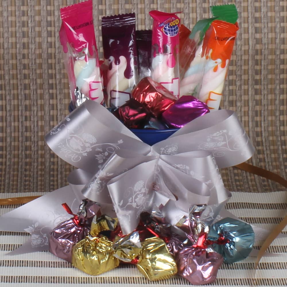 Handmade Chocolate with Marshmallow Gift