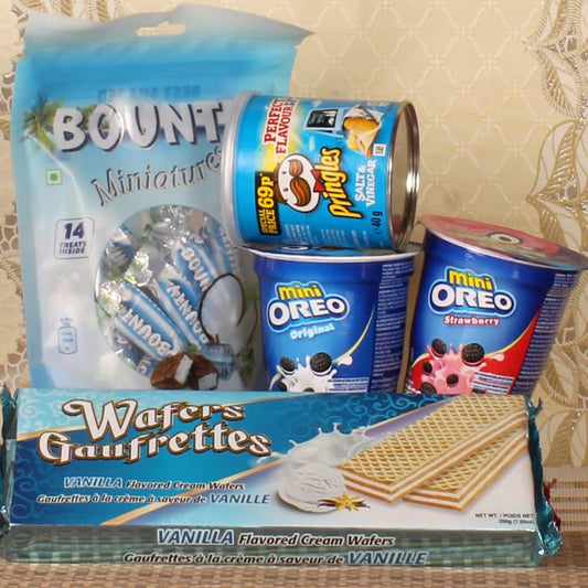Combo of Bounty Oreo Pringles