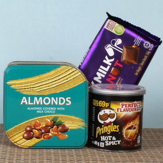 Imported Dairy Milk Almond Chocolate Wafer Gift