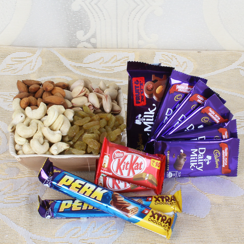 Dry Fruit with Chocolates Treat