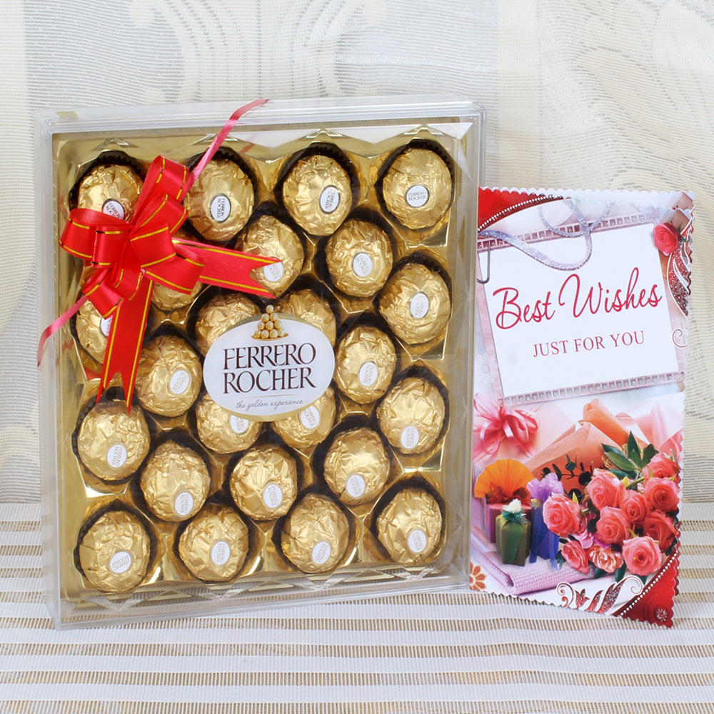 Ferrero Rocher Big Box and Greeting Card
