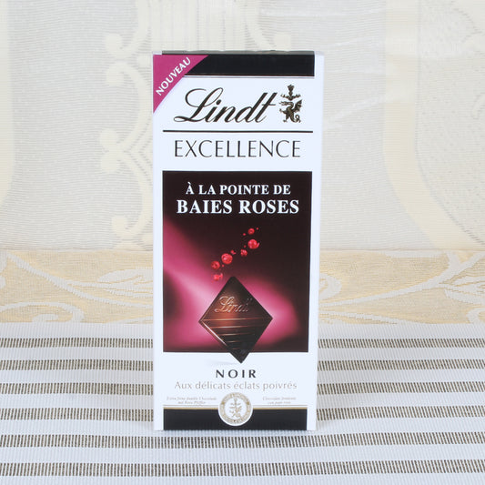 Lindt Excellence Baies Roses Chocolate Bar