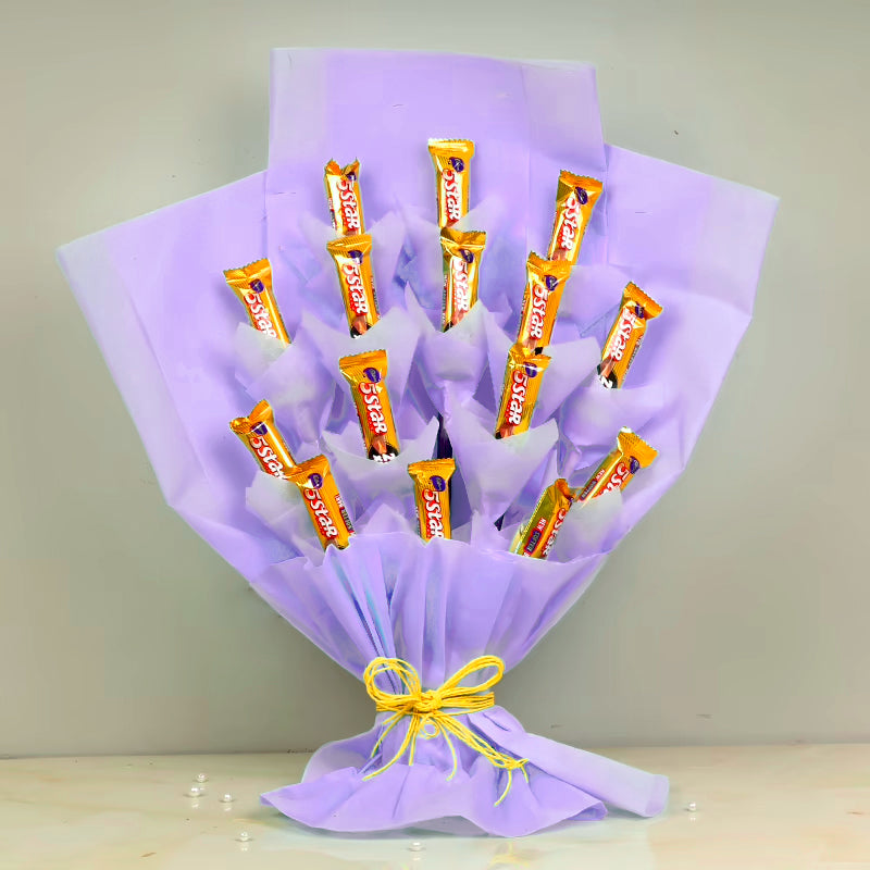 Designer Five Star Chocolate Bouquet