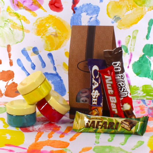 Imported Assorted Chocolates and Herbal Holi Colors