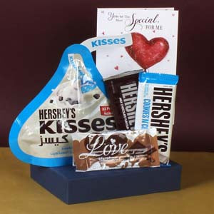 Valentines Gift of Hershey's Kisses