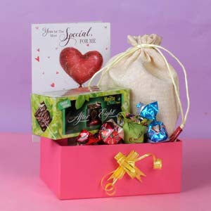 Valentine Hamper of After Eight and Assorted Chocolates