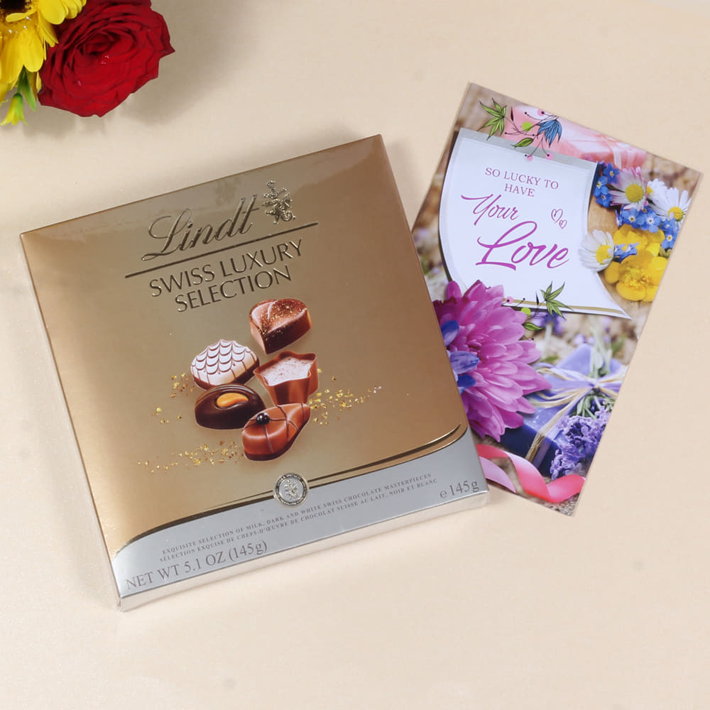 Lindt Swiss Luxury Selection for Valentines Gift